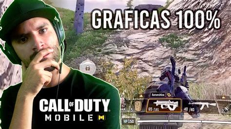 Call Of Duty Mobile Graficos Al Maximo Battle Royale Gameplay Espa Ol