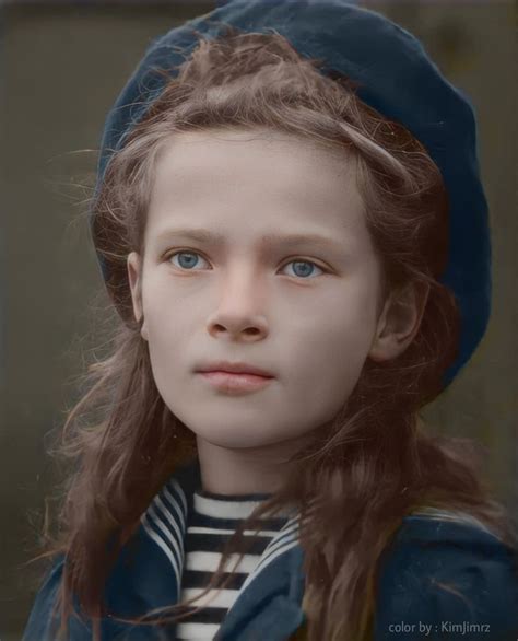 Potrait Of Tatiana Nikolaevna Romanov Grand Duchess Tatiana