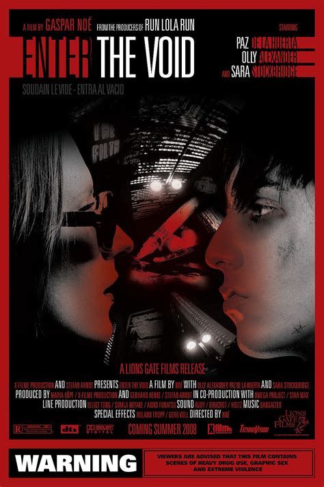 Affiches Posters Et Images De Enter The Void 2010 Senscritique
