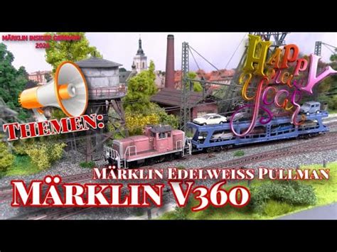 Märklin Insider Germany Ein frohes neues Jahr 2024 mit der BR 360 und