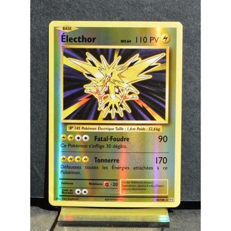 Carte Pokémon 42 108 Electhor Niv 64 110 PV HOLO REVERSE XY