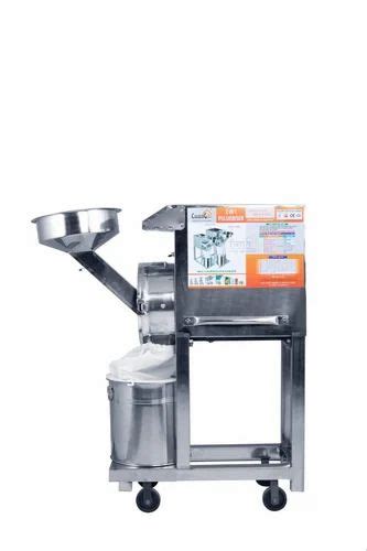 Ss Pulverizer 2hp Semi Automatic Capacity Up To 100 Kgbatch At Rs 20998 In Ahmedabad