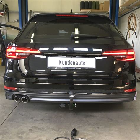 Westfalia Anhängerkupplung AUDI A4 Allroad B9 abnehmbar 13pol