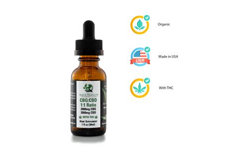 Cbg Cbd Tincture Full Spectrum With Thc