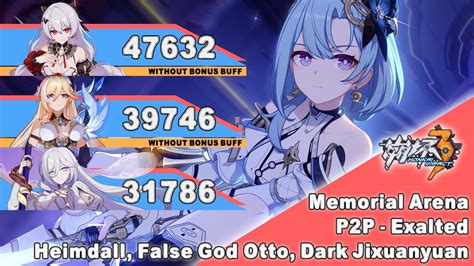 Honkai Impact 3 SEA P2P Exalted Memorial Arena SSS Heimdall SSS