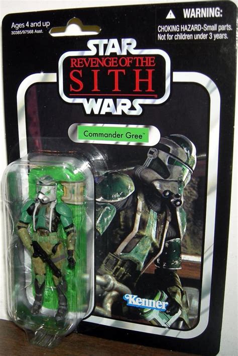 Commander Gree Figure Vc Star Wars Revenge Sith Hasbro