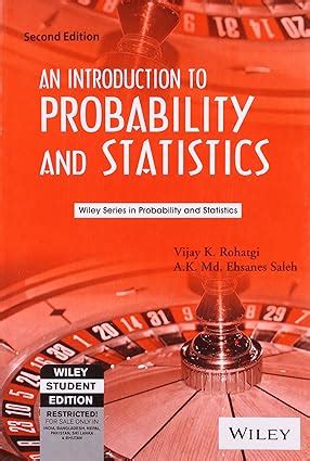 Buy An Introduction To Probability And Statistics Ed Book Online At