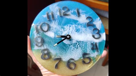 Diy Clock Clock Silicone Mold For Epoxy Resin Wall Decoration Craft