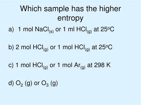 Ppt Chapter Entropy And Free Energy Powerpoint Presentation Free