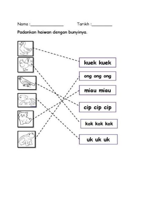 Kenal Huruf Latihan Bahasa Melayu Tadika 5 Tahun Pdf Preschool