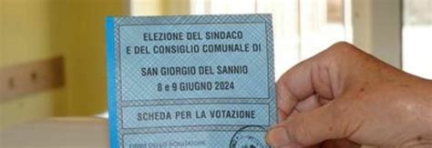 Elezioni San Giorgio Del Sannio Ricci Detta La Linea Renderemo La