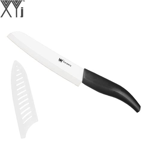 Ceramic Knife Kitchen Tools Inch Santoku Knife Xyj Ergonomic Design