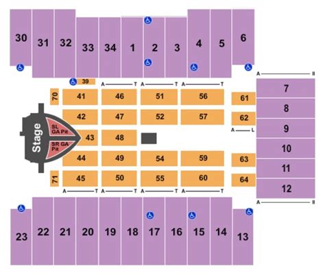 Fargodome Tickets In Fargo North Dakota Fargodome Seating Charts