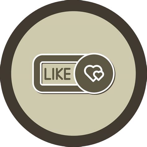 Like Sticker Circle Icon 47501154 Vector Art At Vecteezy