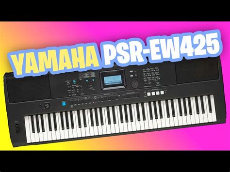 Yamaha PSR-EW425 Initial Reaction (& PSR-E473)