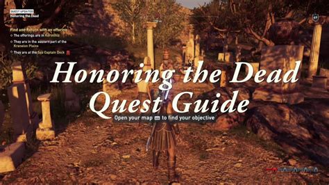 Assassins Creed Odyssey Honoring The Dead Quest Guide Ps4 Youtube