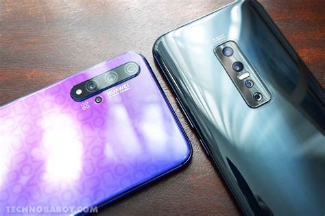 Specs Comparison Huawei Nova T Vs Vivo V Pro Technobaboy