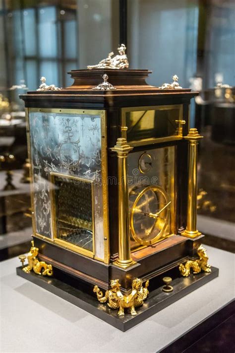 Vienna Austria Clock Collection In Museum Of Art History Stock Image