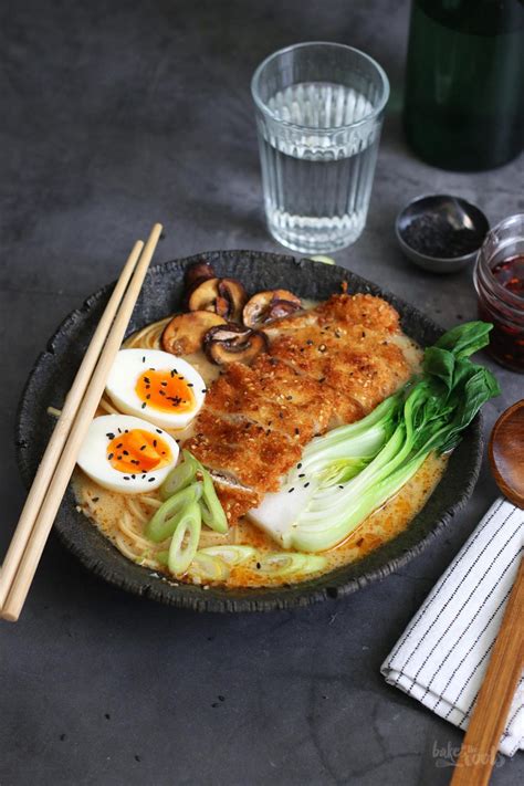 Creamy Miso Ramen With Chicken Katsu Bake To The Roots