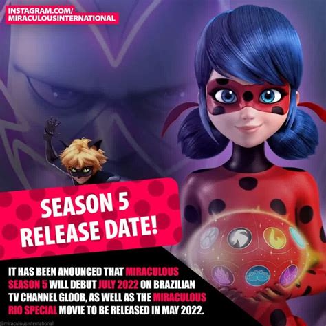 Miraculous Ladybug Season 5 Release Date Miraculous Hub