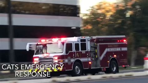 Fairfax County Fire And Rescue I Engine Tiller 425 And Battalion 401 Youtube