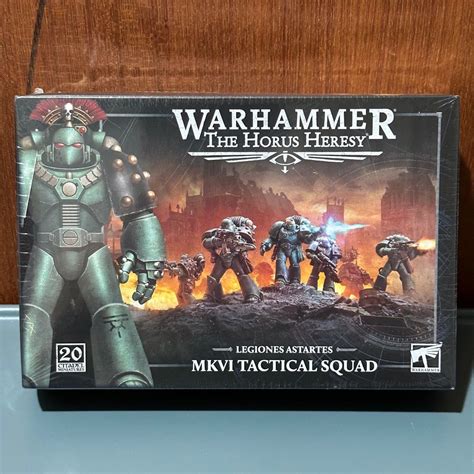 Warhammer 40k 30k Horus Heresy Legiones Astartes Mkvi Tatctical Squad