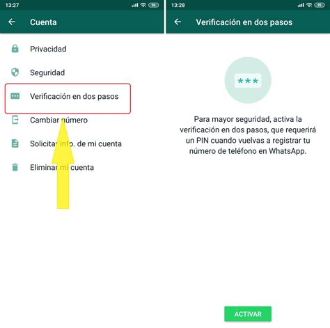 Cómo activar la verificación en dos pasos en WhatsApp tusequipos