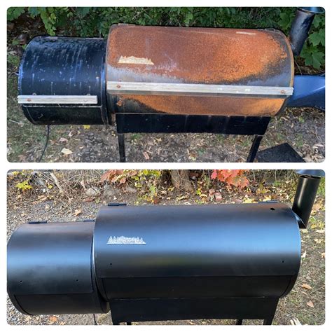 Almost Done Refurbishing An Old Traeger Bbq075 I Got Off Craigslist R Traeger