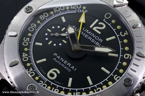 Test Panerai Luminor Submersible Depth Gauge PAM 193 The Watch Observer