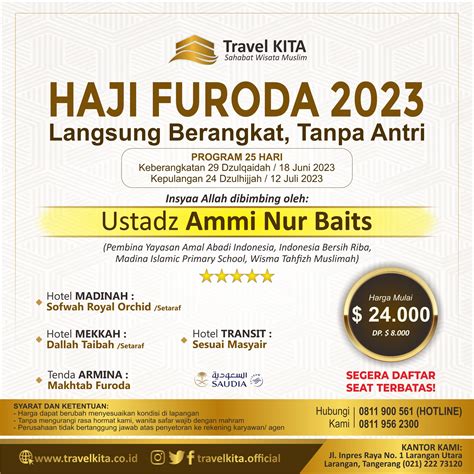 Haji Khusus Visa Furoda H Embun Nabawi Wisata