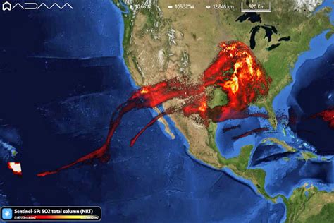 Kilauea Volcano Eruption Map