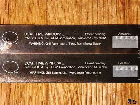 Dcm Time Windows 1 Speakers Photo 4828932 Us Audio Mart