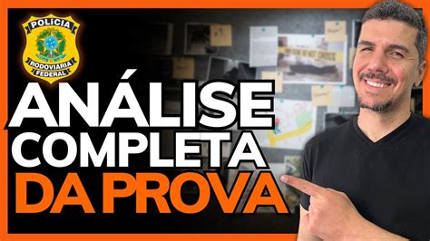 Como Foi A Prova Da Prf An Lise Completa Youtube