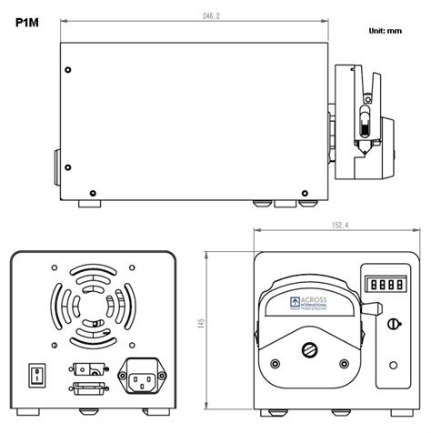 Ai P04M 0 4L Min Compact Peristaltic Pump ETL SafeLeaf Ca