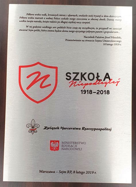 Certyfikaty SP nr 1 im Marii Konopnickiej w Słupnie