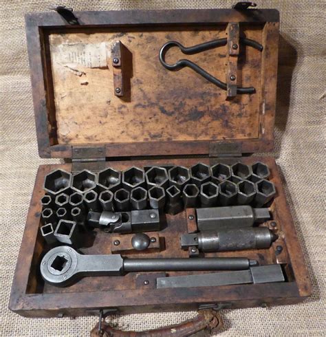 Vintage Starrett Socket Set Starrett 443 Ratchet