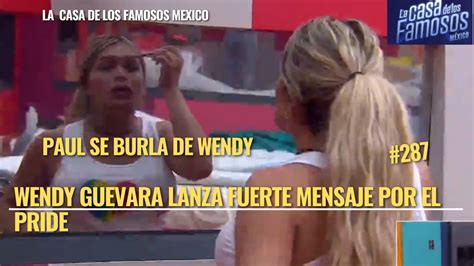 Wendy Guevara Lanza Fuerte Mensaje Por El Pride En La Casa De Los