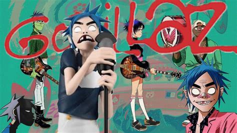 Gorillaz Lead Singer 2d Is Made Into 3d Youtube