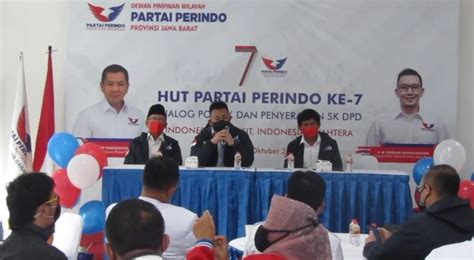 Rayakan Hut Ke Perindo Jabar Momentum Panaskan Mesin Partai Jelang