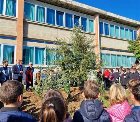 A Montemurlo Nasce Un Bosco Davanti Alla Scuola Elementare Il Tirreno