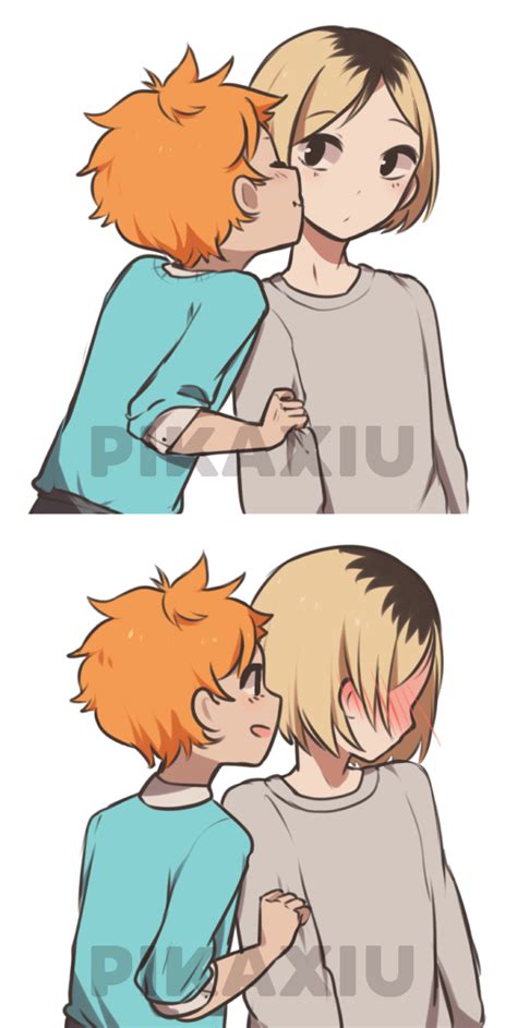 Kenhina Kisses By Pikaxiu On Deviantart