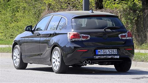 2018 Bmw 1 Series Spied Masking Discreet Facelift