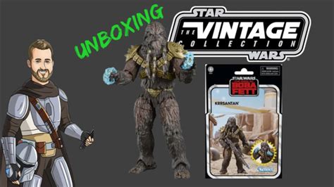 Star Wars The Vintage Collection Krrsantan Deluxe Unboxing Review