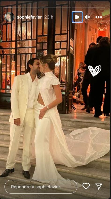 Sophie Favier Aux Anges Elle D Voile Les Coulisses Du Mariage De Sa