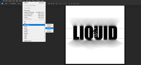 How To Create Melting Text Effect In Photoshop