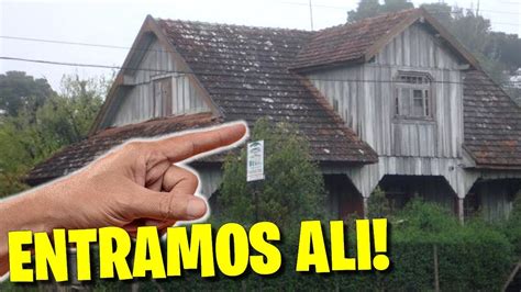 INVADIMOS ESSA CASA ABANDONADA NA FLORESTA E YouTube