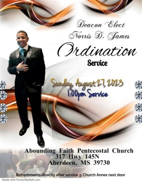 Ordination Service Postermywall