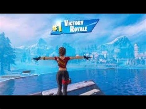 Fortnite First Win With TNTINA Skin Secret Emote Fortnite YouTube