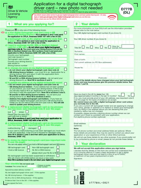 Dvla Application Completion 2021 2025 Form Fill Out And Sign