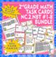 North Carolina Math NC 2 NBT 1 8 2nd Grade Task Cards BUNDLE 200